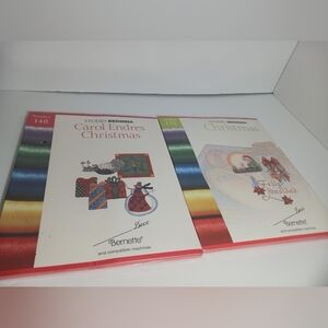 Studio Bernina Artista Embroidery Card Designs Christmas Carol Endres Bernette